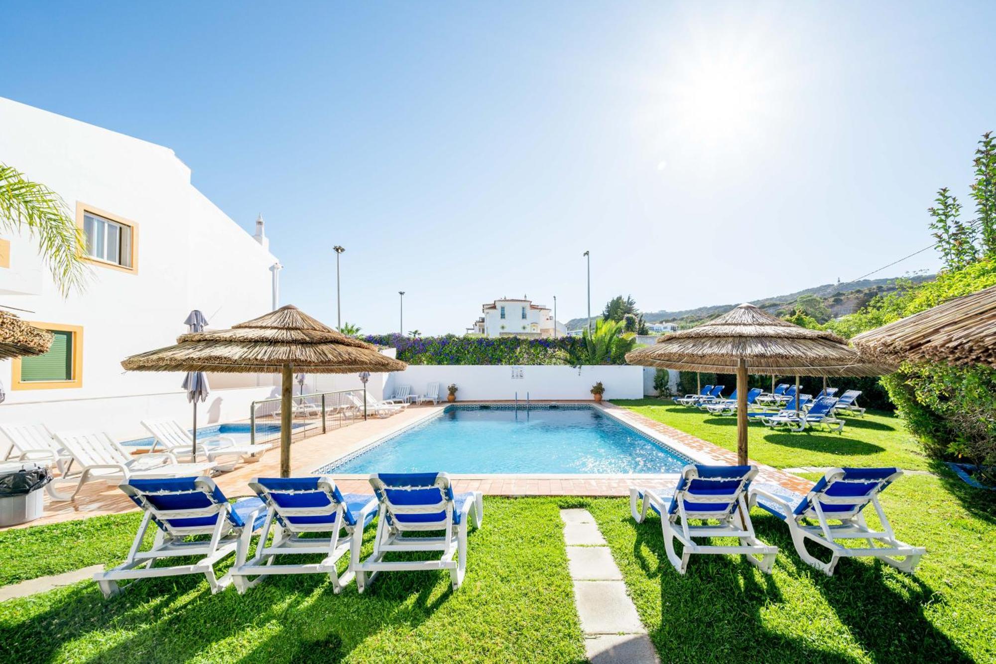 Oasis Beach Apartments Luz Eksteriør billede